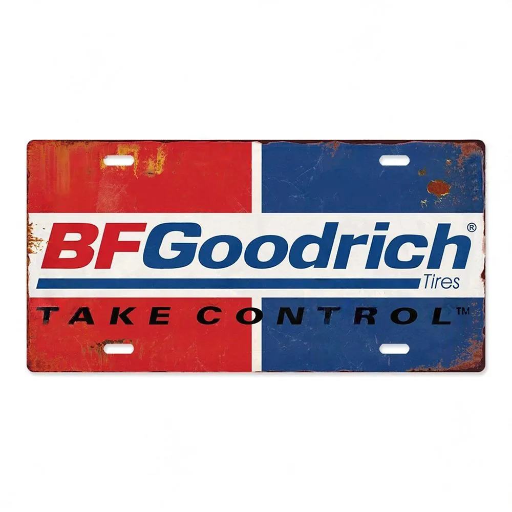 Tire Brand Vintage Metal Poste - Auto Repair Shop Signs บทวิจารณ์และราคา