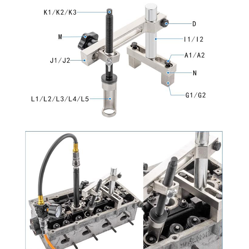 Cylinder Head Service Set Tool - Valve Spring Compressor บทวิจารณ์และราคา