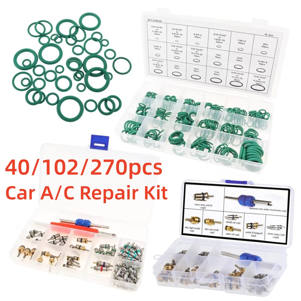 40/102pcs Car A/C Repair Kit R - Valve Spring Compressor บทวิจารณ์และราคา