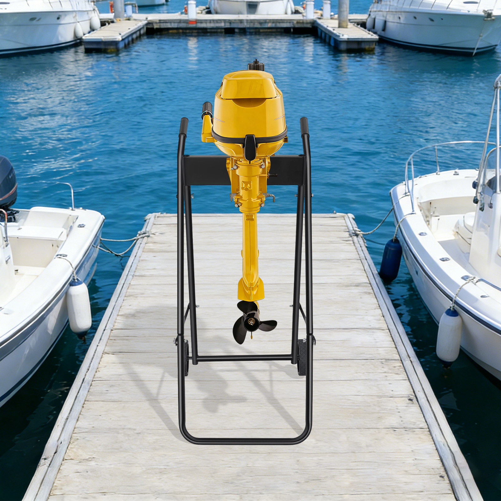 Outboard Motor Stand, Foldable - Engine Stand Heavy Duty บทวิจารณ์และราคา