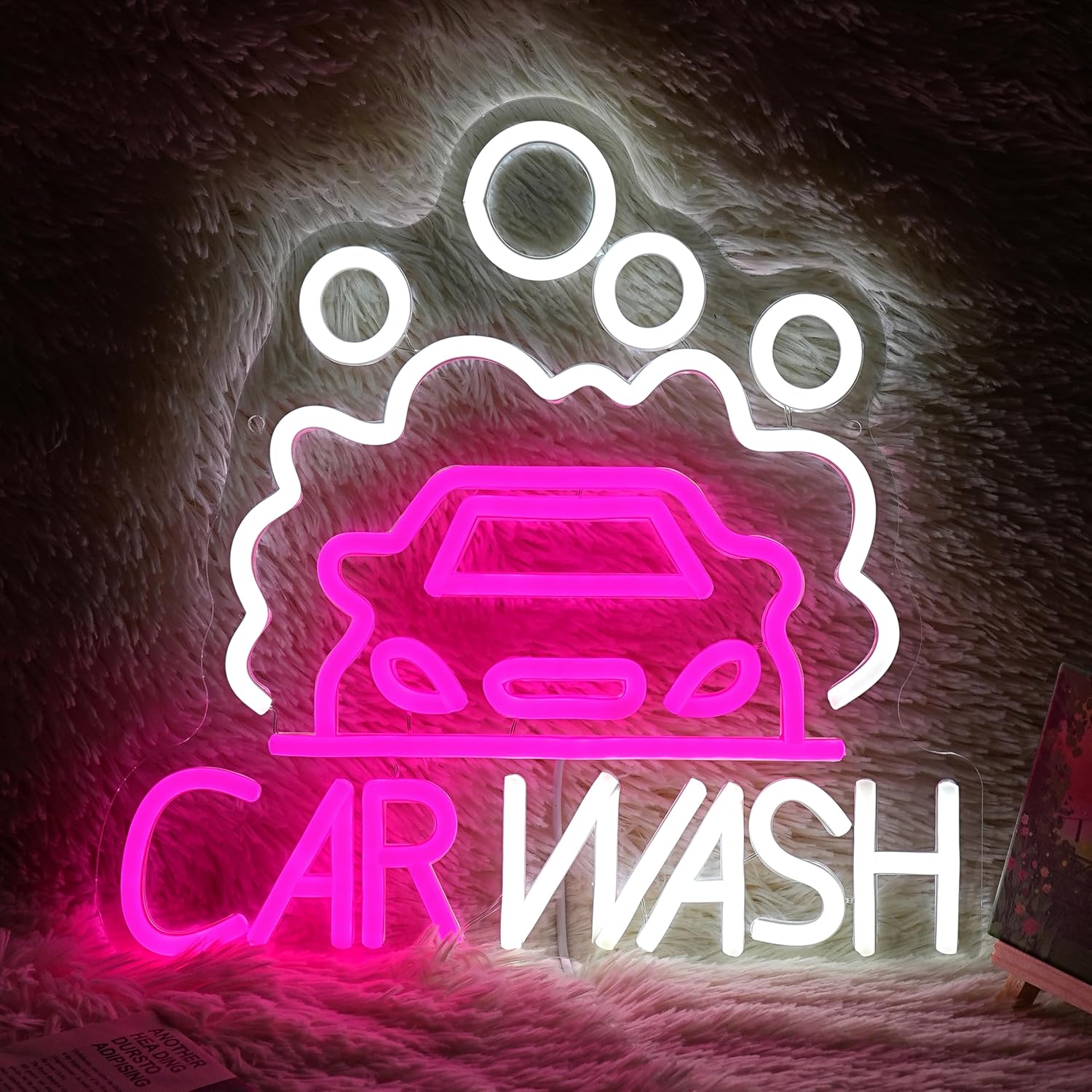 Sedan LED Neon Light Car Wash  - Auto Repair Shop Signs บทวิจารณ์และราคา