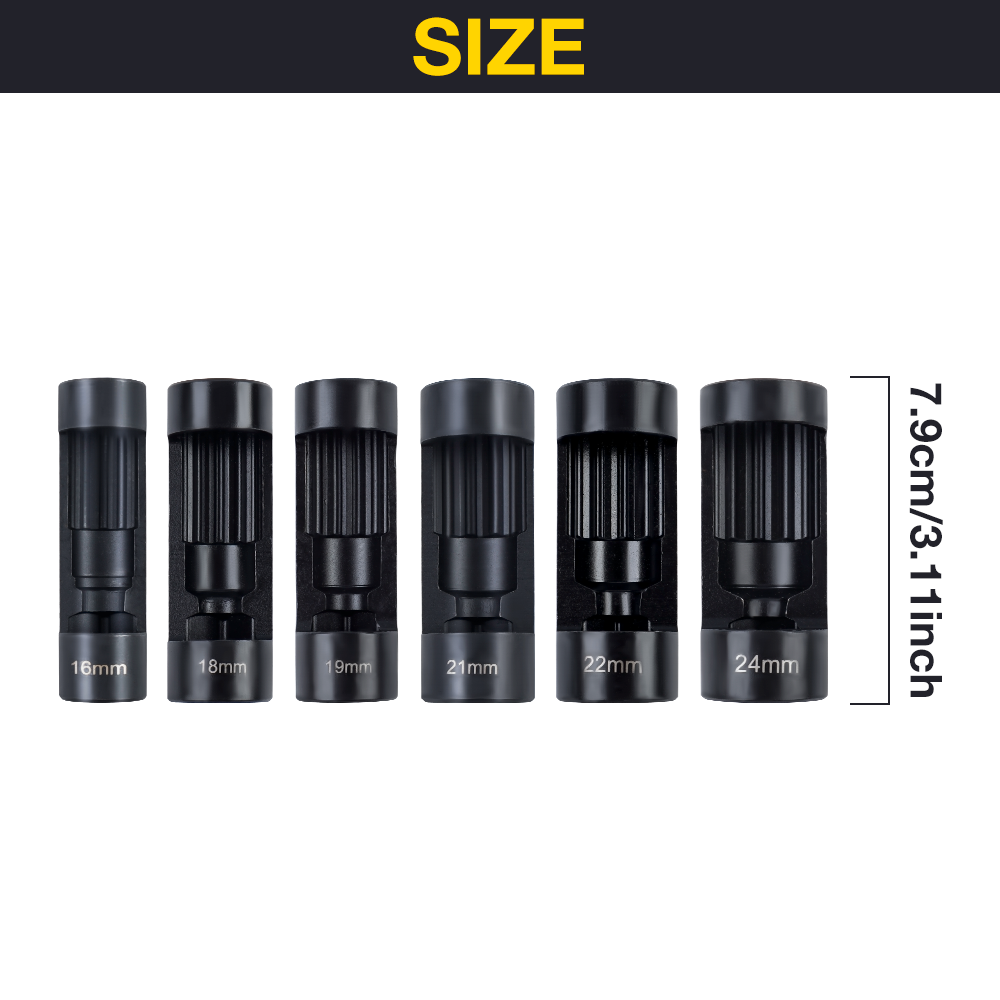 6PCS Suspension Stud Nut Socke - Valve Spring Compressor บทวิจารณ์และราคา