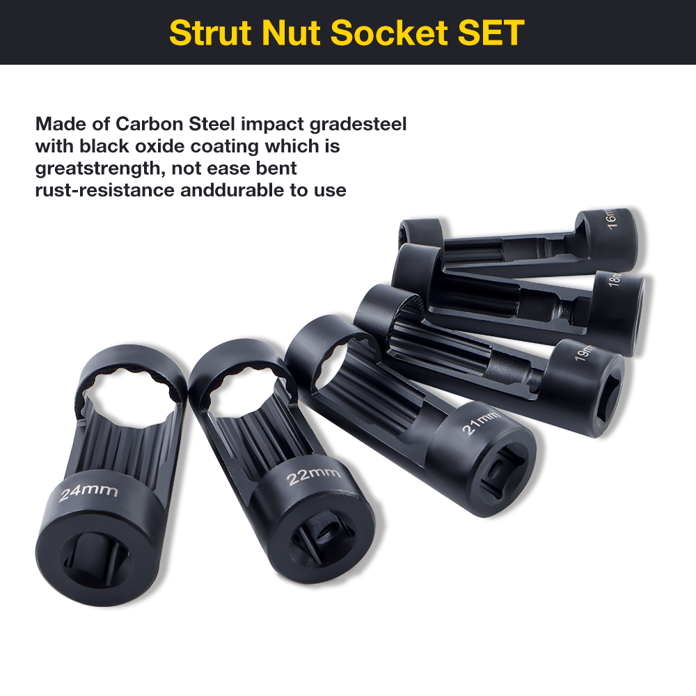 6PCS Suspension Stud Nut Socke - Valve Spring Compressor บทวิจารณ์และราคา