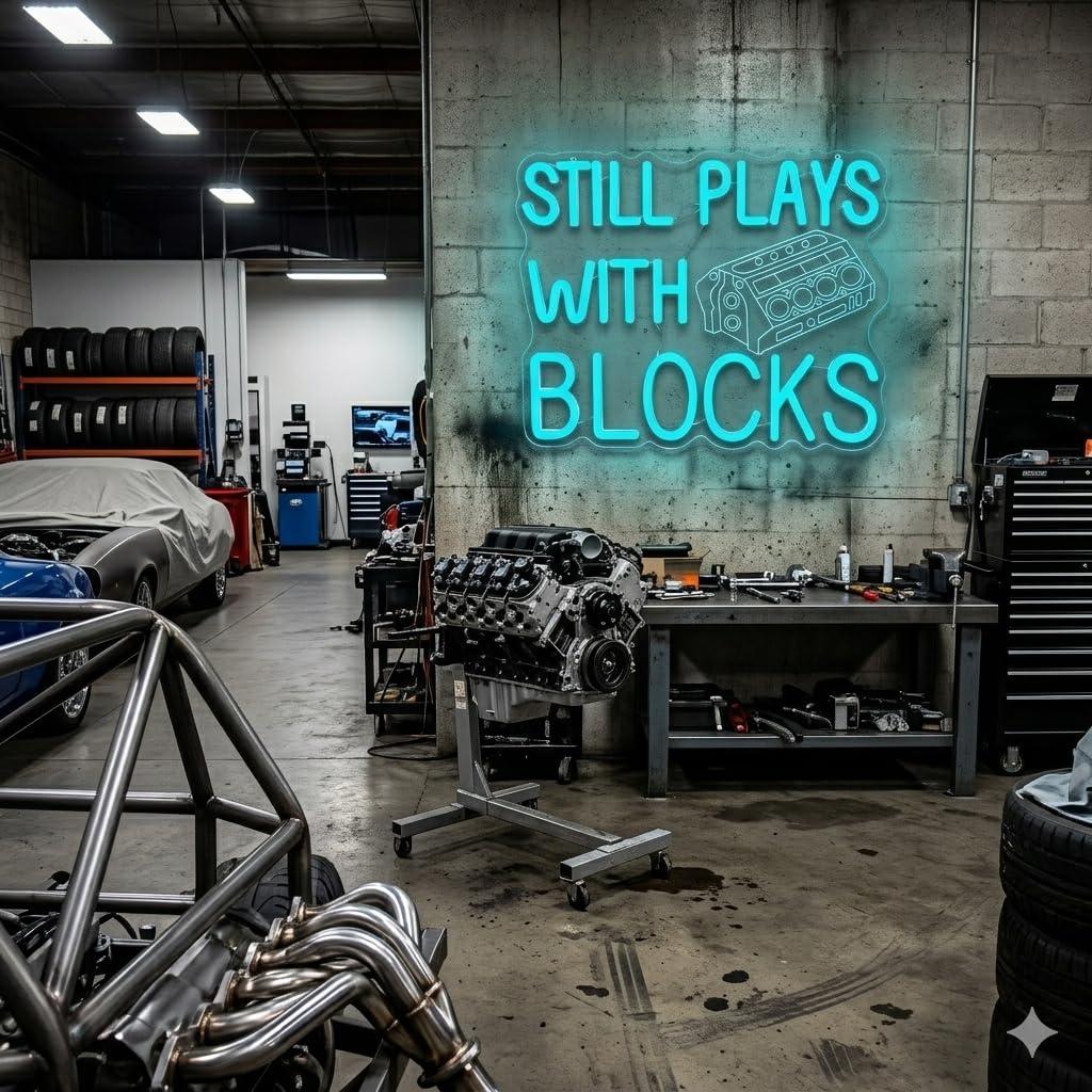 Engine Neon Sign Dimmable LED  - Auto Repair Shop Signs บทวิจารณ์และราคา