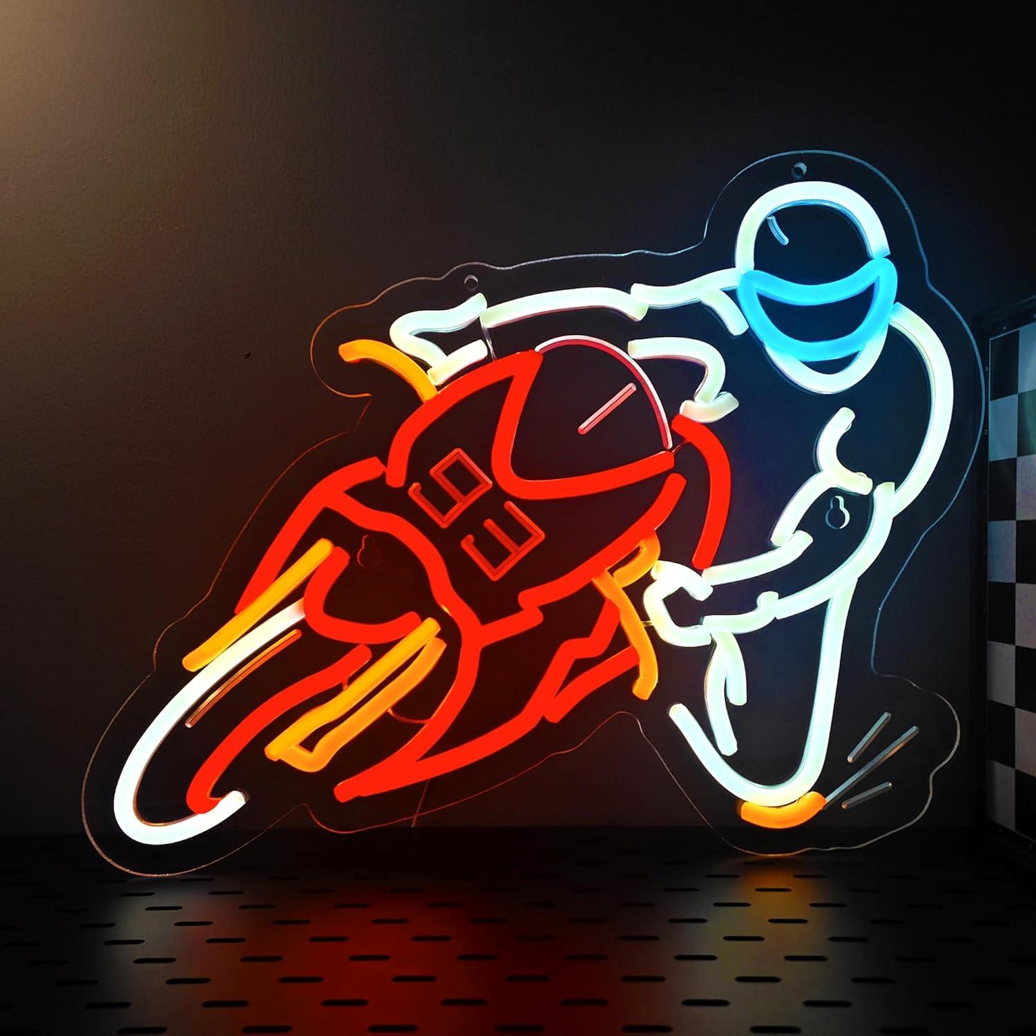 Motorcycle Racing Cornering Ne - Auto Repair Shop Signs บทวิจารณ์และราคา
