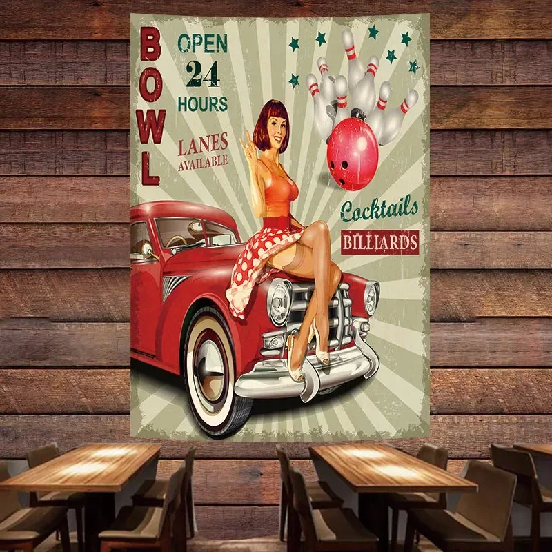 BOWL OPEN 24 HOURS Vintage Car - Auto Repair Shop Hours บทวิจารณ์และราคา