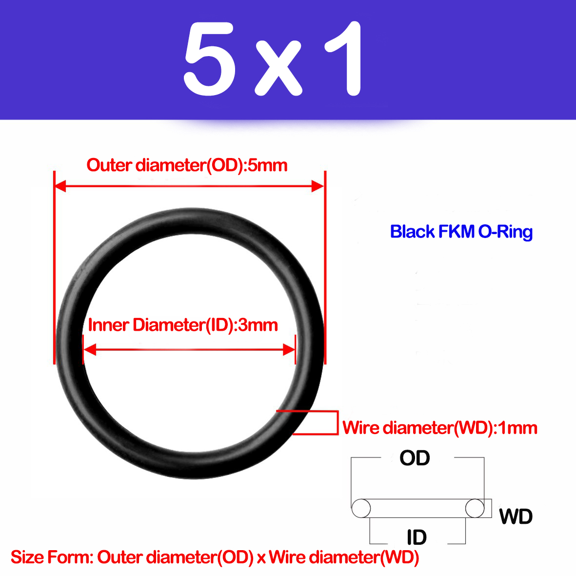 WD CS 1/1.2/1.5mm,NBR O Ring S - Auto Repair Cs บทวิจารณ์และราคา