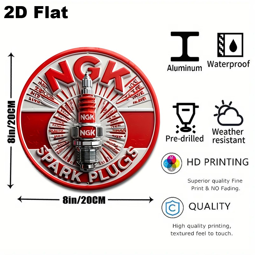 1pc Vintage Auto Parts Pattern - Auto Repair Shop Signs บทวิจารณ์และราคา