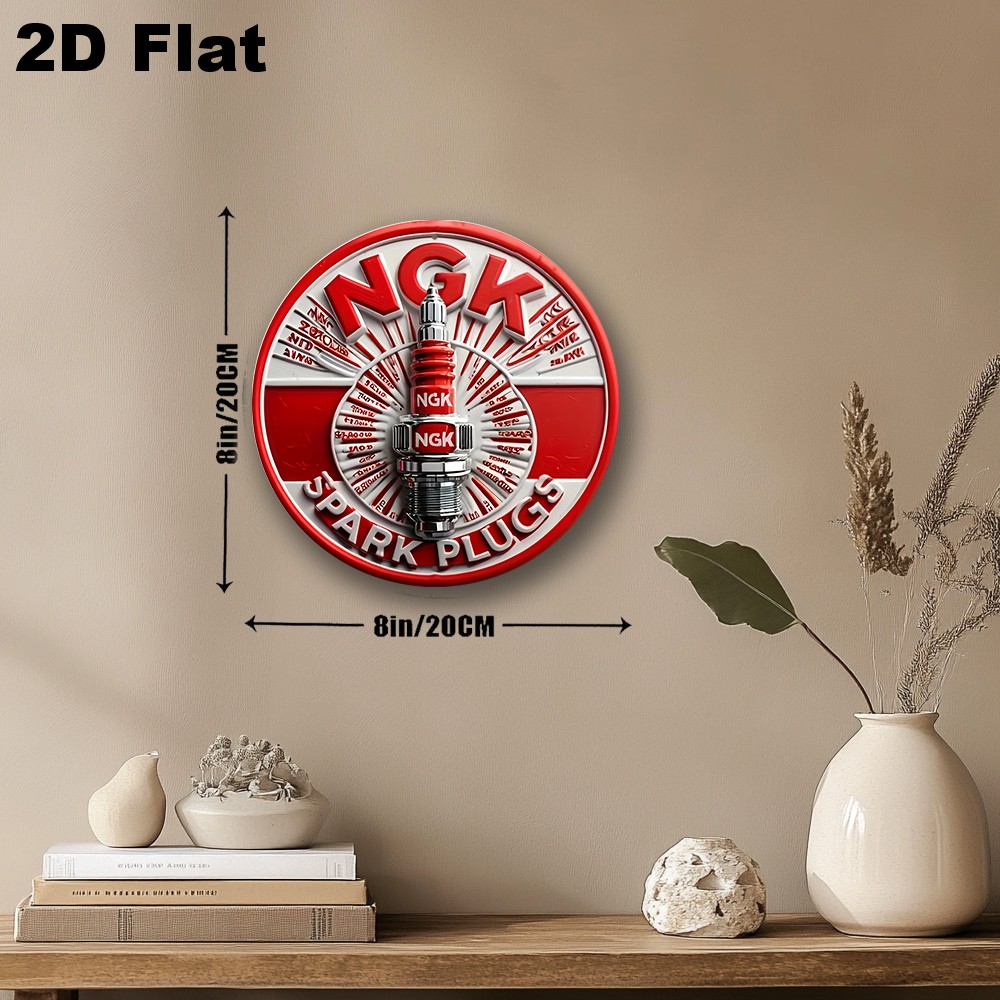 1pc Vintage Auto Parts Pattern - Auto Repair Shop Signs บทวิจารณ์และราคา